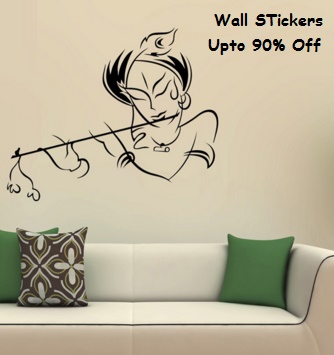 India Desire : Snapdeal - Wall Stickers At Upto 93% Off Start From Rs 56 Only